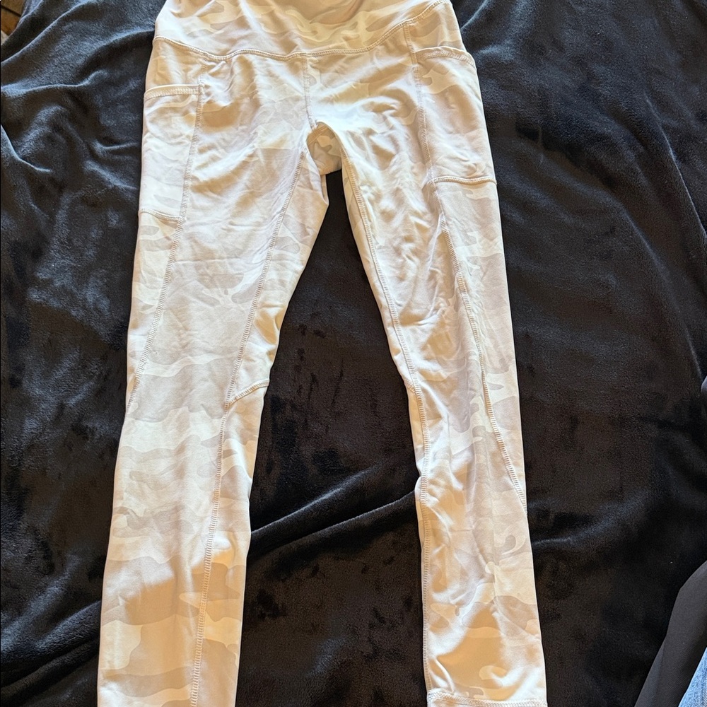 Reebok White Leggings